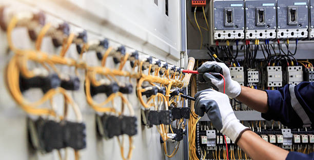 Professional Electrician technician working in Dunnstown, PA